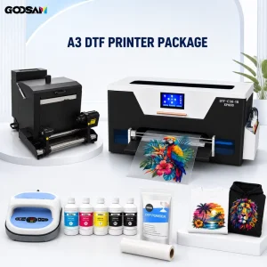 A3 30cm Desktop XP600 Single-Head DTF Printer for T-Shirt Printing