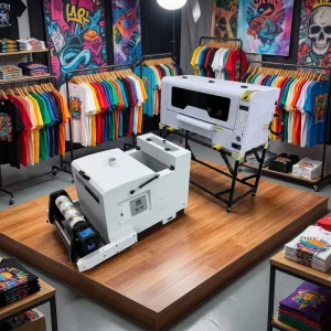A3 DTF Dual-Head Roll-to-Roll Printer with Sublimation Ink, Powder Shaker, 2m²/h, 1080 DPI