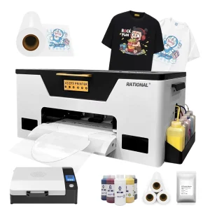 A3 DTF Heat Transfer Printer, XP600, Custom T-Shirt Printer