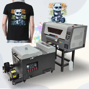 A3 DTF Inkjet Printer XP600 Print Head 6-Color Heat Transfer Direct-to-Film T-Shirt Printing Machine Set