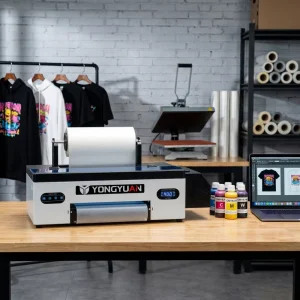 A3 DTF Printer L1800 Printhead Direct-to-Film Desktop Roll System for Small Business T-Shirt Studio