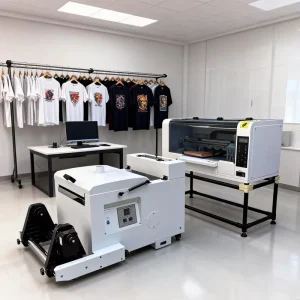 A3 DTF Printer XP600/I3200 Printhead Inkjet Flatbed Pigment Ink Clothing Printing Machine