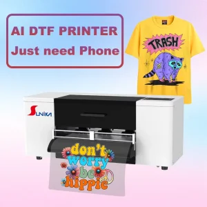 A3 DTF Printer, XP600 Printhead, 30cm, Direct-to-Film T-Shirt Printing Machine