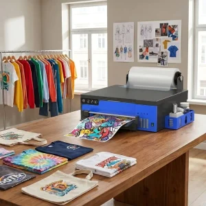 A3 DTF Printer XP600 for T-Shirt and Hat Printing with PET Film Transfer