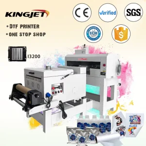 A3 DTF Printer for I3200 with Textile Ink, 300 x 600mm, Automatic Powder Shaker Dryer for T-Shirt Printing