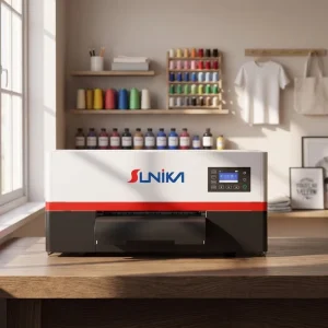 A3 DTF Printing Machine with Dual Printheads and Anti-Clog Ink System for Fabric Apparel Customization