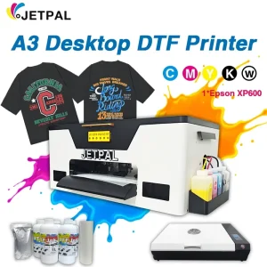 A3 Desktop 30 cm Flexible Inkjet Label Printer XP600 Direct Film Heat Transfer Pigment DTF Printer