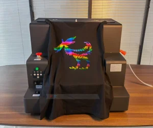 A3 Inkjet Textile DTG/DTF Printer with Gold and Silver Foil Transfer Printing
