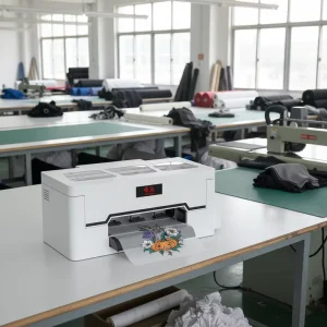 A3 XP600 L1800 Single Head Roll-Feeder DTF Printer for Hoodies and Textiles