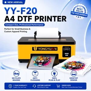 A4 DTF Printer Startup Kit Heat Transfer Printing Machine for T-Shirt Home Business DIY