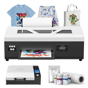 A4 L805 DTF Printer and Direct-to-Film Transfer Printer with L800 Head for T-Shirt Printing