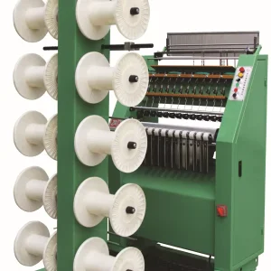 Advanced Low Noise Center Line Machine for Zipper Tensile Strength Weaving With Automatic Brake Yarn Breakage Device