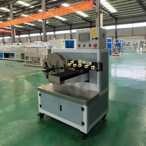 Auto Hose Winding Machine Rubber Silicone Plastic Rewinder Machine Rubber Plastic Hose PVC Pipe Coiler Machine Winding Machine