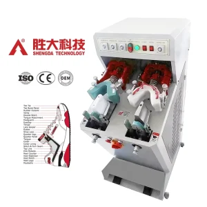 Automatic 1 Hot 1 Cold Shoe Back Counter Molding Machine for Sports Shoes