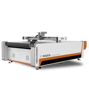 Automatic 1825 CNC Vibrating-Blade Garment Cutter for Shearling, Fur and Leather, Multi-Layer Cutting Bed