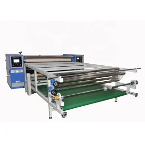 Automatic 190cm Width Heat Press Calender Machine with Oil Drum Heating for Textile Roll Dye Sublimation