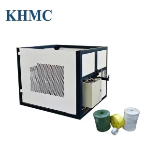 Automatic 2-in-1 Twisting and Winding Machine with Motor for Plastic or Cotton Rope, Adjustable Spool Diameter