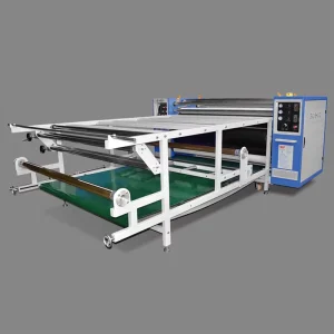 Automatic 220V Roll Heat Press Machine, Pneumatic Flatbed Printer for T-Shirts, Mugs, Caps and Textiles