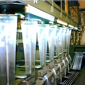 Automatic 220V White Polypropylene Production Line 6t-60t Capacity Staple Fiber Processing Plastic Barrel