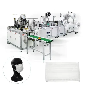 Automatic 3-Ply Mask Making Machine for Hospital Oxygen Masks