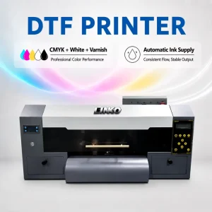 Automatic A3 DTF Printer XP600 Printhead Digital Pet Film Heat Transfer Machine for T-Shirt Textile DIY