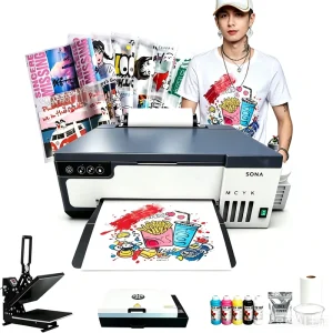 Automatic A3 DTF Printer for T-Shirt Textile Clothing
