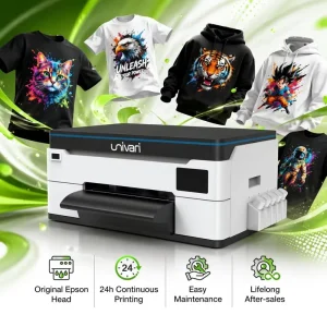 Automatic A3 F1080 DTF Printer for Cotton and Polyester