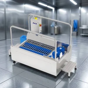 Automatic Boot Sole Cleaning and Washing Equipment for Food Factory Personnel