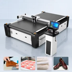 Automatic CNC Digital Bag, Shoe and PU Leather Cutting Machine with Vision Camera