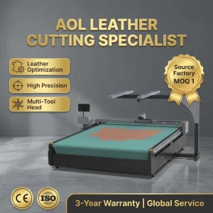 Automatic CNC Leather Cutting Machine for Automotive Interior Floor Mats and Seat Covers