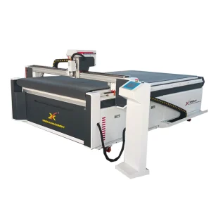 Automatic CNC Oscillating Knife Cutting Machine for Genuine Leather and PU Leather Shoe Materials