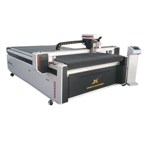 Automatic CNC Oscillating Knife Cutting Machine for Leather, Carbon Fiber, Prepreg, Rubber, Textile, and PVC