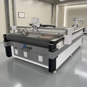 Automatic CNC Oscillating Knife Cutting Machine for Leather and Sponge, Industrial Knife Cutter