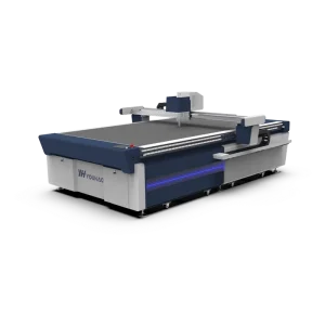 Automatic CNC Oscillating Knife Cutting Machine with Servo Motor for Industrial Rubber, Leather, Textile