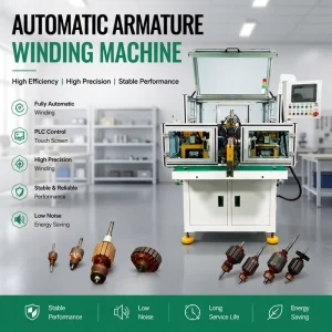 Automatic CNC Transformer Coil Winding Machine for Ring Inductor Coil Production
