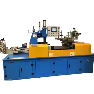 Automatic Cable Wire Coiling, Wrapping, Winding, Labeling and Packing Machine