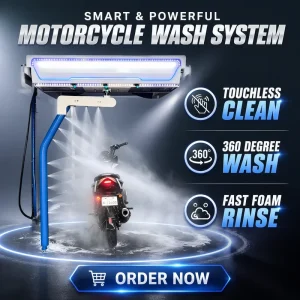 Automatic Car Wash Machine with Blow Dry, Internet Payment, and Customized Language