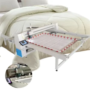 Automatic Computerized Longarm Quilting Machine for Comforters, Quilts, and Mattresses