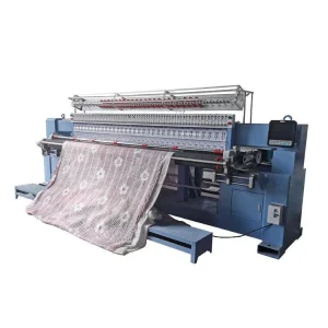Automatic Computer Industrial Factory Quilting and Embroidery Machine for Home Textile