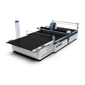 Fully Automatic Garment Textile Fabric Cutting Machine with Motor Pump Bearing, 60000 mm/min, 18 kW