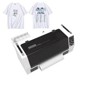Automatic Digital A3 DTF Printer for Textile Printing, 33cm Width, PET Film and T-Shirt, XP600 Head