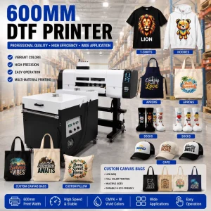 Automatic Digital DTF Printer with White Ink Circulation for T-Shirt PET Film Heat Transfer Printing