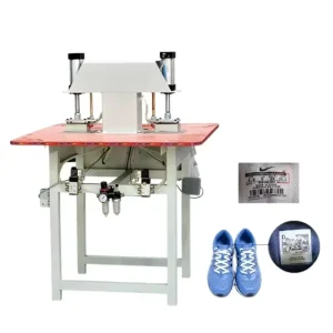 Automatic Double Station Shoe Making Machine, Insole and Tongue Hot Stamping, 220V