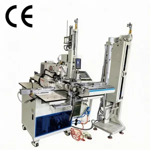 Automatic Elastic Band Joint Machine TS-166 with Ultrasonic Cutting for Sportswear and Underwear