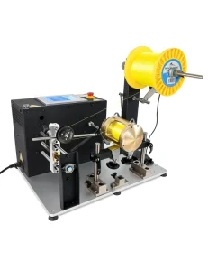 Automatic Electric Line Spooling Machine with PLC, Touchscreen, and High-Torque Motor for Baitcasting, Spinning, and Conventional Reels