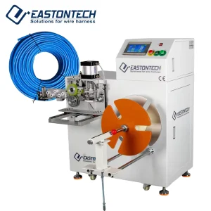 Automatic Factory Cable Reel Roller Meter Counting Machine for 1-20mm OD Cable, Wire Winding, Tying and Manufacturing