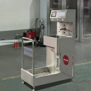 Automatic Food Industry Hygiene Entrance System with Visual Indicators