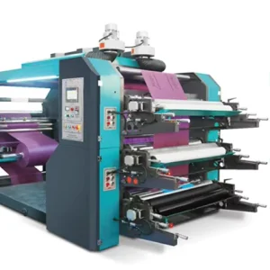 Automatic Four-Color Nonwoven Fabric Roll-to-Roll Printing Machine