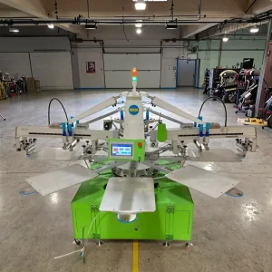 Automatic Garment Textile Screen Printing Machine for T-Shirt Clothing Fabric Manufacturer