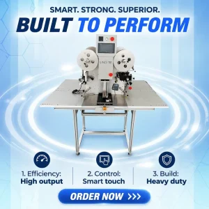 Automatic Heat Press with Adjustable Pressure for Apparel, Socks, and Underwear Logo Transfer